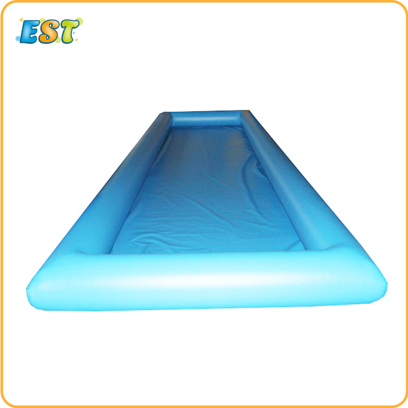 Diseño personalizado shallow bumper bost piscinas de agua inflable para alquiler de negocios