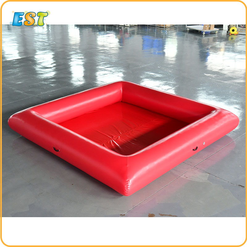 Portable large inflatable swimming pool for water equipment play